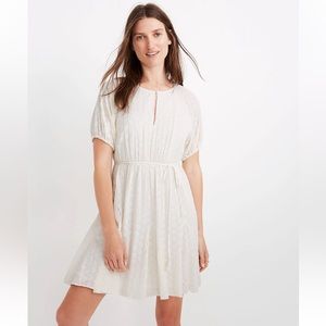 Cream Madewell Eyelet Dress